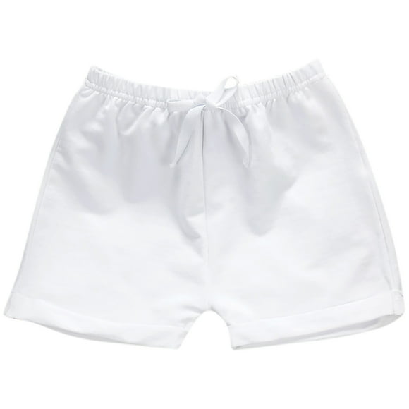 Diufon Unisex Boys Girls Shorts Summer Elastic Waisted Drawstring Shorts Casual Loose Athletic Shorts