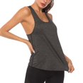 thumbnail image 3 of Woman Solid Color Tank Top, Sleeveless U-shaped Neck Yoga Pullover Summer Sport Vest, 3 of 5