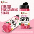 thumbnail image 2 of NY SPICE SHOP Pink Sanding Sugar - 04 Ounce - Sanding Pink Sugar - Sanding Sugar Pink - Pink Sanding Sugar for Baking - Pink Baking Supplies - Colored Sugars for Cookie Decorating, 2 of 7