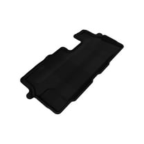 3D MAXpider Custom Fit Kagu Floor Mat (Black) for 2009-2015 Honda Pilot - 3RD Row