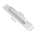 thumbnail image 2 of Wooden Door Balcony Sliding Barn Door Wardrobe Handle Kitchen Cupboard Pull Knob, 2 of 8