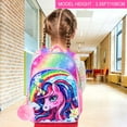 thumbnail image 2 of AGSDON 3PCS Unicorn Backpack, 16" Girls Rainbow Sequins Kids Bookbag with Lunch Box, School Bags for Elementary Preschool Kindergarten - Pink, 2 of 6