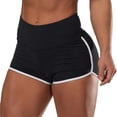 thumbnail image 4 of 2x Pantalones de sauna para mujer Pantalones cortos Recortador de cinturo Leggings de levantamiento de glúteos Gimnasio Gimnasio Yinane Shorts de yoga de cintura alta, 4 of 5