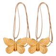 thumbnail image 1 of 2 Pcs Attaches de Rideau Magnétiques en Forme de Papillon, 1 of 7