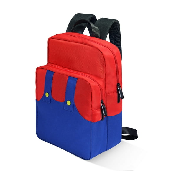 Red Blue Stylish Backpack Travel Bag for Switch & Steam Deck Backpack