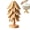 Natural wood color, variant on Wooden Tree Trivet Set,Natural Christmas Tree Trivet with 4 Wooden Trivets & 1 Stand Like A Christmas Trees Kitchen Counter Decor,Wood Hot Pad Holder for Plates, Dining Table Protection.