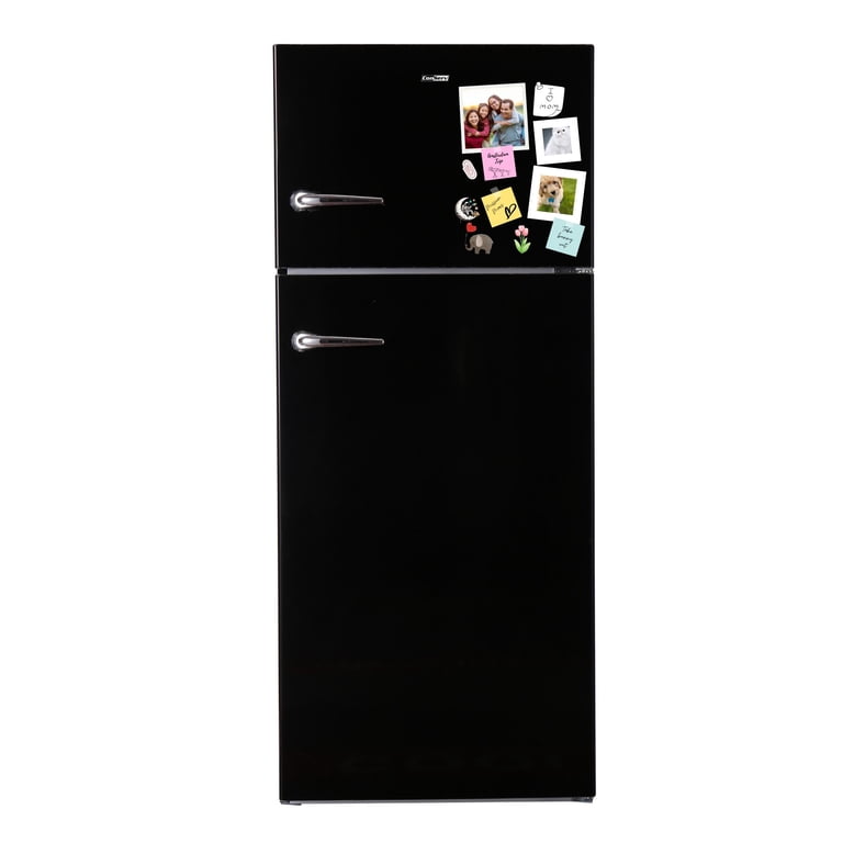 Conserv 18cuft Retro Fridge and Freezer with Ice Maker - Walmart.com