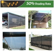 Net Sun Garden Shade Net Sunblock Shading Black Uv Resistant Shade Mesh Tarp Shades Mesh Light Blockage Summer -6'x100'