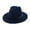 Navy, variant on HNMKIU Adjustable Wide Brim Outback Hat with Buckle Strap for Men and Women Baseball Cap Hot Pink,One Size