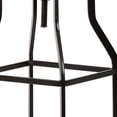 thumbnail image 3 of HomeRoots 516183 29.25 x 17 x 16.25 in. Chestnut Steel Swivel Backless Adjustable Height Bar Chair with Footrest, 3 of 3