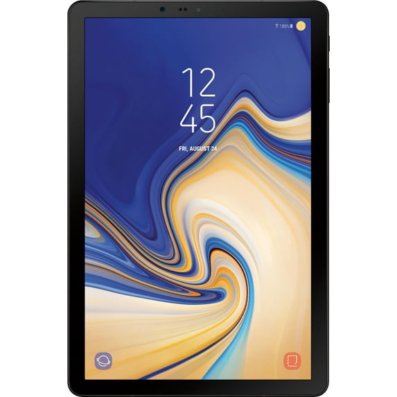 Restored Samsung Galaxy Tab S4 Tablet, 10.5", 64GB, WIFI + Cellular, w/o S-Pen - Black (Refurbished)