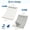 Color: Light Gray Stripes | Size: 350cm, variant on Luxury Quilted Hammock, Integrated Pillow & Premium Pad, Space-Saving Foldable Design, For Year-Round Outdoor Enjoyment