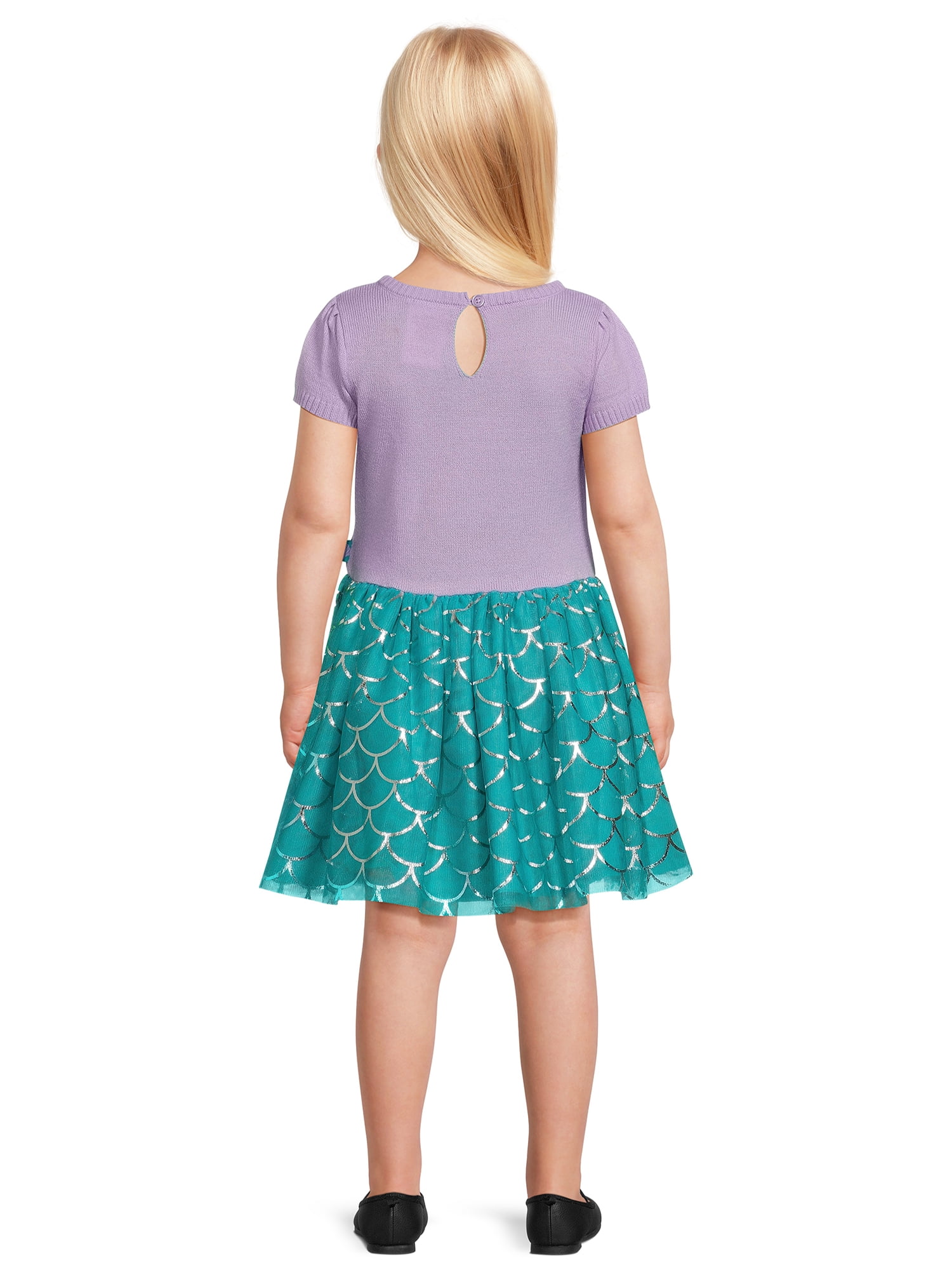 Disney Toddler Girls Little Mermaid Cosplay Dress, Sizes 12M-5T