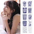 thumbnail image 2 of Disposable Tattoo Stickers Fade After 1 Week Temporary Tattoo Stickers/s L9P7, 2 of 8