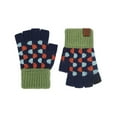 thumbnail image 4 of UngA Toddler Kids Winter Wool Knit Fingerless Gloves Print Cold Weather Thermal Warm Lightweight Soft Mitten for Girls Boys (Navy,6-9 Years), 4 of 4