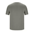 thumbnail image 5 of purcolt Men's Big and Tall T-Shirt Short Sleeve Crew Neck Solid Color Athletic Tshirts Lightweight Breathable Tops, 5 of 7