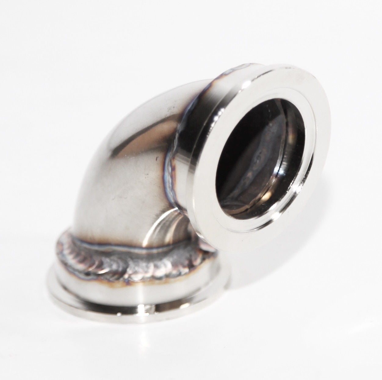 35/38MM VBAND Wastegate Dump Piping Tube 90 Degree Adapter 35/38MM V