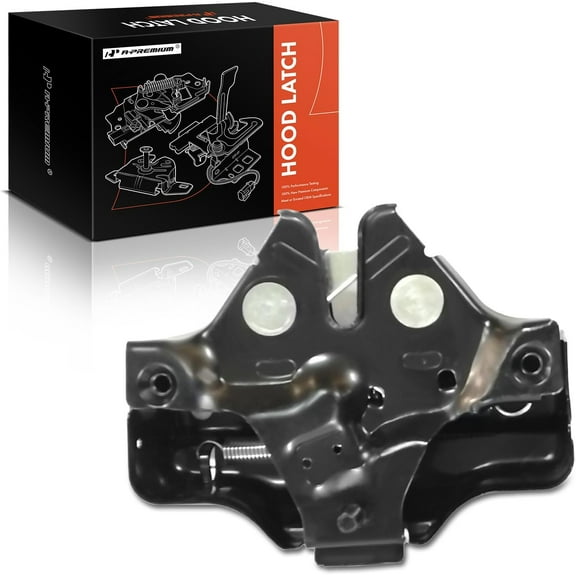 A-Premium Hood Latch Lock Assembly Compatible with Toyota Vehicles - Camry 1995-1996, Tundra 2007-2009, Avalon 1995-1999 - Front Side, Replace# 53510AC010