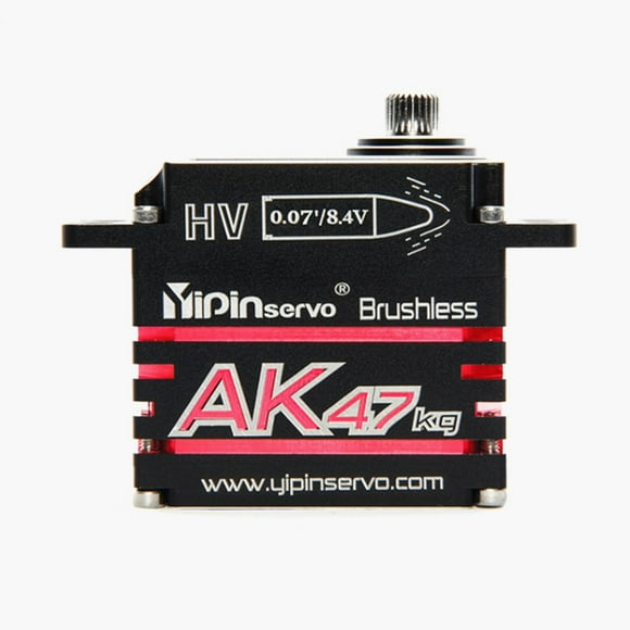 YIPINServo AK47 47KG HV 270° Magnetic Induction Waterproof Brushless Digital Servos Replacement for 110 18 Remote Control Model Car Retrofitting Accessories
