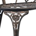 thumbnail image 2 of vidaXL Bistro Bench 39.4" Bronze Cast Aluminium, 2 of 7