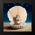 thumbnail image 2 of Heffernan, Lucia 12x12 Black Modern Framed Museum Art Print Titled - The World Is Your Oyster, 2 of 5