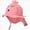 A55-Boys Girls Hat-Pink, variant on Winter Fall Spring Summer Sun Protection Wide Brim Hat Childrens Hat With Upturned Brim Cowboy Hat Head Accessory Solid Color Top Hat Wide Brimmed Hat Everyday Baseball,M