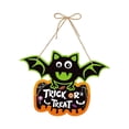 thumbnail image 1 of Letrero de puerta de Halloween, letrero colgante de feliz Halloween, accesorios de decoración de pared, decoración colgante de puerta de Halloween Estilo B, 1 of 8