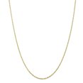 thumbnail image 1 of Leslie's 10K 1.5mm Diamond-Cut Lightweight Rope Chain (Weight: 2.35 Grams, Length: 18 Inches), 1 of 4