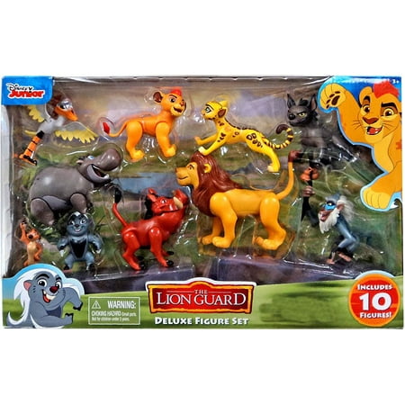 Disney The Lion Guard Deluxe Pride Lands 10 Figure Set - Walmart.com