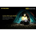 thumbnail image 6 of Combo: NITECORE HC65 1000 Lumen White/Red/High CRI Output Micro-USB Rechargeable Headlamp -Battery Included w/LR10 USB Rechargeable Pocket Utility Light +Eco-Sensa USB Cable, 6 of 10