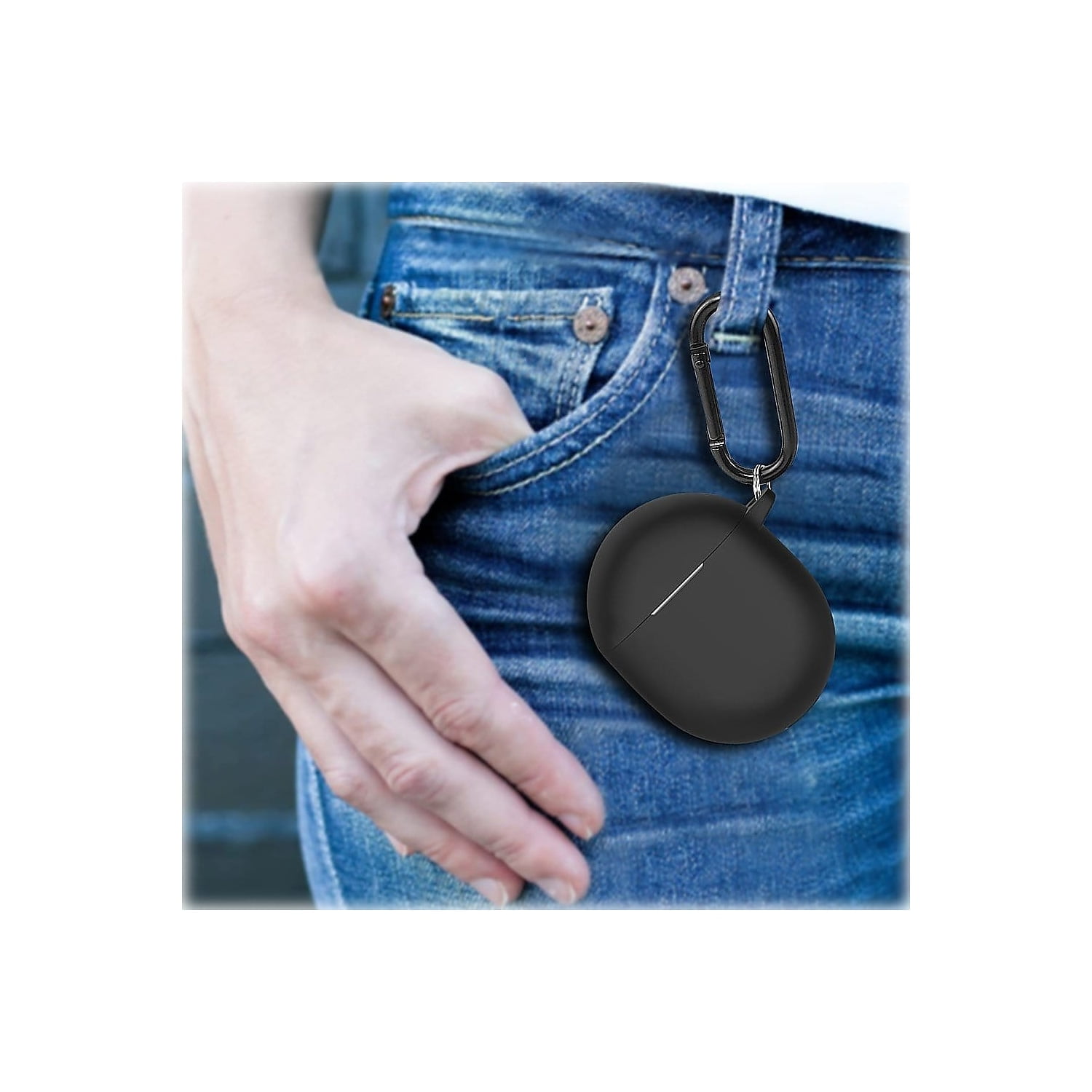SaharaCase Anti-Slip Silicone Case for Google Pixel Buds Pro Headphones  Black HP00118 - Best Buy
