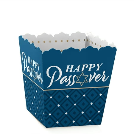 Jewish Boxes - Happy Passover - Party Mini Favor Boxes - Pesach Jewish Holiday Party Treat Candy Boxes - Set of 12