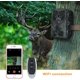 thumbnail image 4 of Aleko Hunting Trail Cameras, WiFi 20MP 1080P HD Cámara de juego de seguridad con 120° Lente FMC Visión infrarroja nocturna IP66 a prueba de agua para exploración al aire libre de vida silvestre ACTIVE Biensenido a ACTIVE, 4 of 5