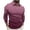 Wine, variant on LIaqionyy Big and Tall Golf Shirts Mens Casual Quarter Zip Long Sleeve Pullover Fashion Collared Shirt Work Tops