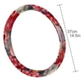 thumbnail image 4 of Coral 14.5 Inch Printing PVC Leather Car Wheel Cover Auto Accessories Steering Wheel Covers, 4 of 6