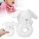thumbnail image 3 of Baby Rattle Hand Bells Cartoon Animal Rattle Hand Bell Plush Toy for 0-3 Years Old BabyRabbit, 3 of 4