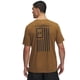 thumbnail image 2 of Camiseta New Freedom Flag para Hombre Under Armour Coyote, 2 of 2