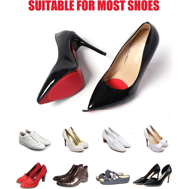 Red bottom store heel protector