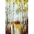 thumbnail image 2 of Drotar, Rikki 17x24 Black Ornate Wood Framed with Double Matting Museum Art Print Titled - Silent Woods, 2 of 4