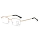 thumbnail image 4 of Gafas de lectura plegables con protección contra la luz azul para hombre, con zoom automático, progresivas, multienfoque, de doble propósito, para presbicia, gafas de lectura con luz azul, 4 of 5