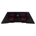 thumbnail image 3 of Base enfriadora Gamer GAME FACTOR CPG400 Laptop 4 fan RGB USB Aluminio GameFactor, 3 of 6