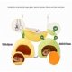 thumbnail image 3 of 2 piezas de nido de algodón para hámster, suministros de invierno, chinchilla, ardilla, oso dorado, bolsa de miel, planeador, conejo, nido cálido de algodón (nido de algodón de plátano + nido de algodón de piña) Adepaton QH-700, 3 of 7