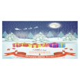 thumbnail image 3 of BSDHOME Merry Christmas Snowflake Cotton Linen Tablecloth Sets 60x120 Inches - Merry Christmas Winter Snowflake Desk Sofa Table Cloth Cover for Party Decor, 3 of 5