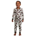 thumbnail image 2 of Mario Kart Toddler Boys Snug Fit Hacci Long Sleeve Pajama Set, 2-Piece, Sizes 12M-5T, 2 of 5