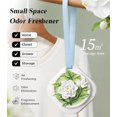 thumbnail image 2 of White Tea Scent Air Freshener for Closet, Drawer, Car, Gym Bag, Linen Storage, Essential Oil Plaster Diffuser Longer-Lasting Odor Eliminator Than Home Fragrance Sachets for Small Spaces - 2 Pack, 2 of 4