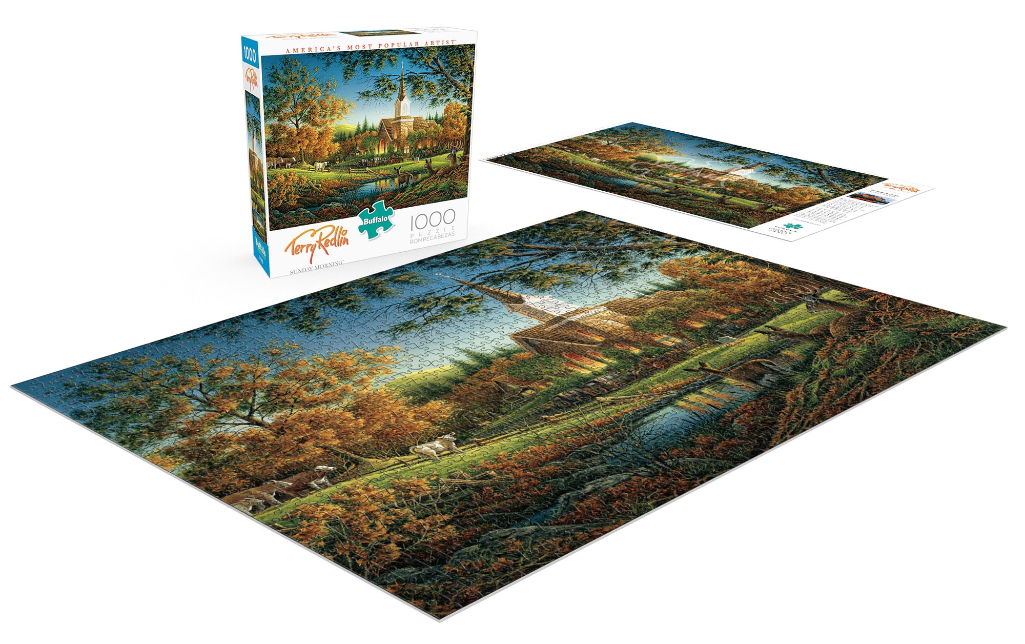Buffalo Games Terry Redlin Winter Jigsaw Puzzle, 1000 Pieces