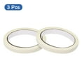 thumbnail image 3 of Uxcell Painters Tape Adhesive Painting Tape 0.31 Inches x 21.87 Yards White 3 Pack, 3 of 5