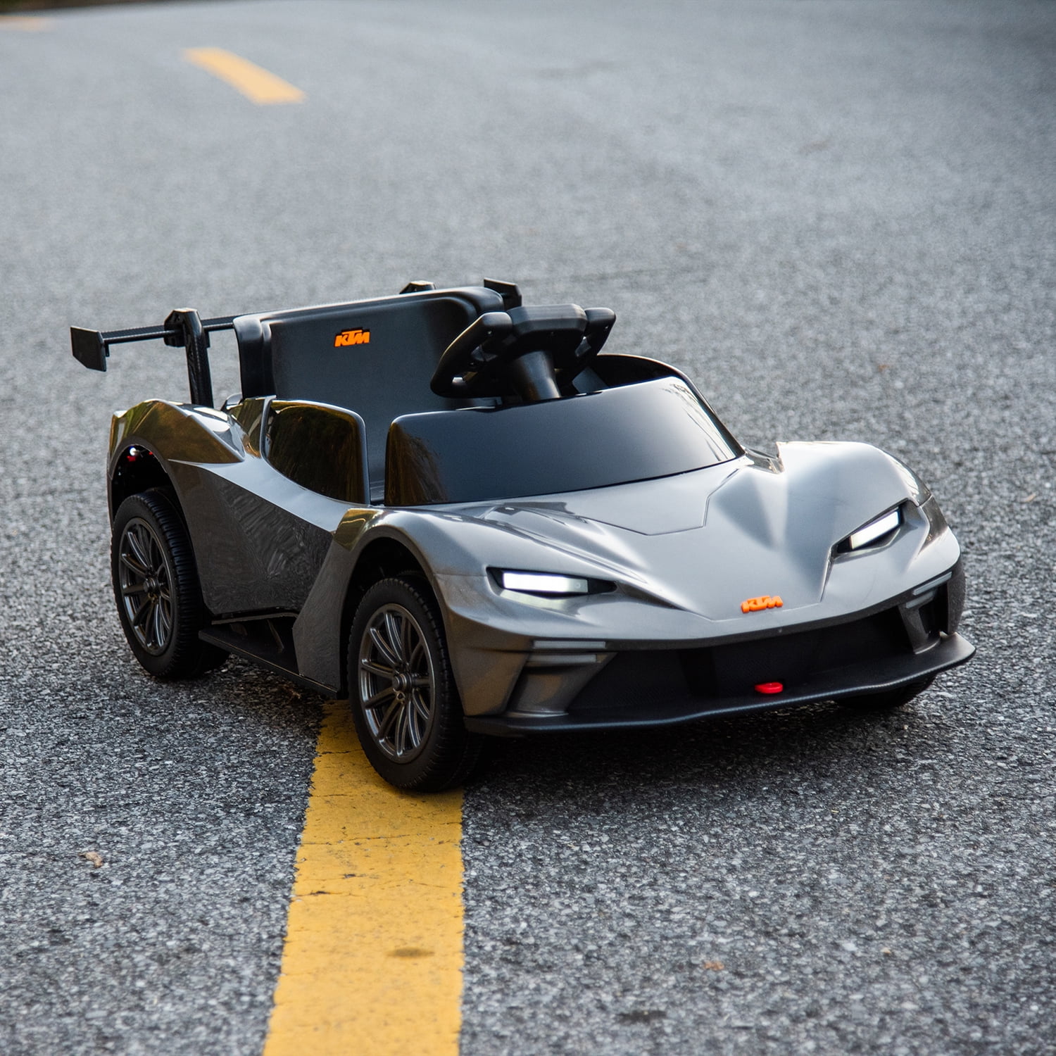 CIPACHO Licensed Ktm x Bow Gtx Electric Car for Kids, 12v Powered Ride Ons Kids Car with 2.4G Parents Remote Control, MP3, Bluetooth, Black CIPACHO Licensed Ktm x Bow Gtx Electric Car for Kids, 12v Powered Ride Ons Kids Car with 2.4G Parents Remote Control, MP3, Bluetooth, Black