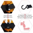 thumbnail image 3 of Thanksgiving Leaves Foldable with Lid Leak-Proof Hanging Storage Bag Mini Trash Can Car Trash Bin Trash Can for Car, 3 of 6