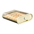thumbnail image 3 of Contenedor de huevos tipo cajonera, bandeja de plástico para huevos, caja de almacenamiento para refrigerador, cocina, crema para el hogar, 3 of 14